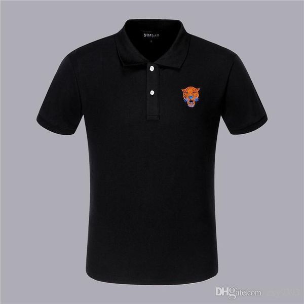 2019 luxury mens designer polo t shirts summer short sleeved turn down collar short sleeved polo shirts, White;black
2019 luxury mens designer polo t shirts summer short sleeved turn down collar short sleeved polo shirts, White;black