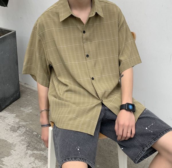 2020 summer new youth popular loose striped wild short sleeve shirt fashion casual wild black / white / green -2xl, White;black
2020 summer new youth popular loose striped wild short sleeve shirt fashion casual wild black / white / green -2xl, White;black