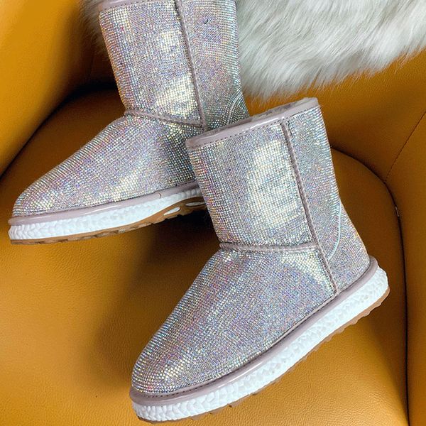 rimocy new fashion womens rhinestone snow boots winter waterproof thick fur lined warm shoes woman platform non-slip botas mujer, Black
rimocy new fashion womens rhinestone snow boots winter waterproof thick fur lined warm shoes woman platform non-slip botas mujer, Black