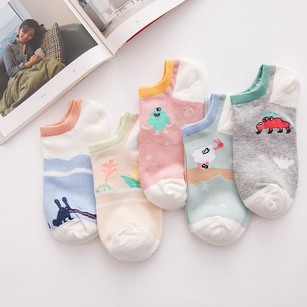 socks & hosiery spring summer japanese style monster character cartoon cute funny low cut comfortable breathable ankle cotton women boat, Black;white
socks & hosiery spring summer japanese style monster character cartoon cute funny low cut comfortable breathable ankle cotton women boat, Black;white