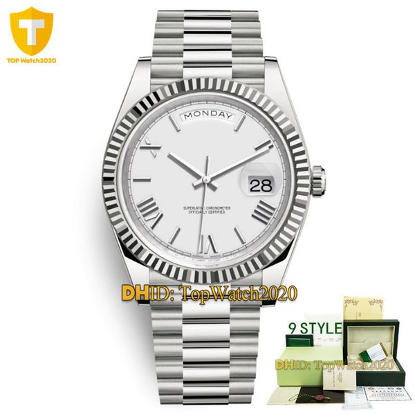 9 style 228239 day-date luxury mens watches japan miyota 8285 automatic movement men watch 316l stainless steel case strap wristwatches, Slivery;brown
9 style 228239 day-date luxury mens watches japan miyota 8285 automatic movement men watch 316l stainless steel case strap wristwatches, Slivery;brown