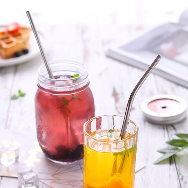 reusable 304 stainless steel drinking straw metal straws set with cleaner brush for party tools bar mugs
reusable 304 stainless steel drinking straw metal straws set with cleaner brush for party tools bar mugs