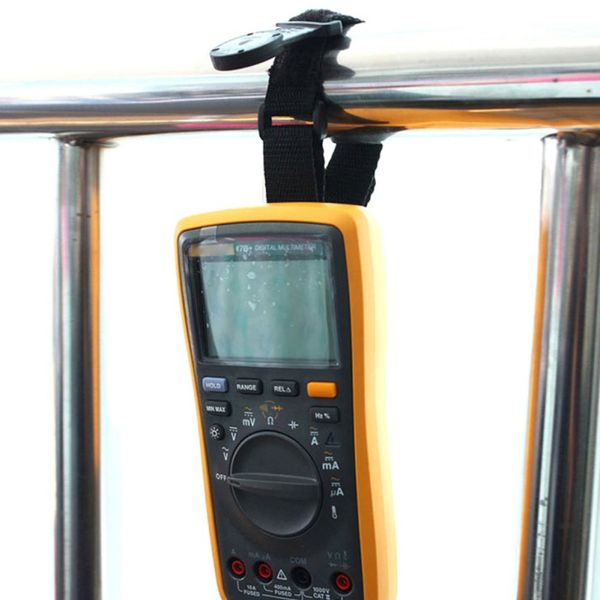 universal strong magnet black multimeter strap practical kit hanging loop hanger for fluke tpak new
universal strong magnet black multimeter strap practical kit hanging loop hanger for fluke tpak new