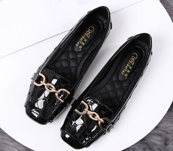 2019 women's shoes in spring and autumn with new style flat bottom square head@84, Black
2019 women's shoes in spring and autumn with new style flat bottom square head@84, Black