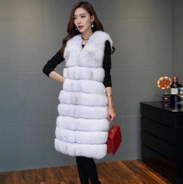 vetement 2019 winter women's faux fur coat artificial fur vest furry vests femme jackets plus size furry fake gilet z266, Black
vetement 2019 winter women's faux fur coat artificial fur vest furry vests femme jackets plus size furry fake gilet z266, Black
