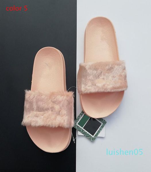 leadcat fenty rihanna faux fur slippers women girls sandals fashion scuffs black pink red grey slides men designer slippers at05
leadcat fenty rihanna faux fur slippers women girls sandals fashion scuffs black pink red grey slides men designer slippers at05