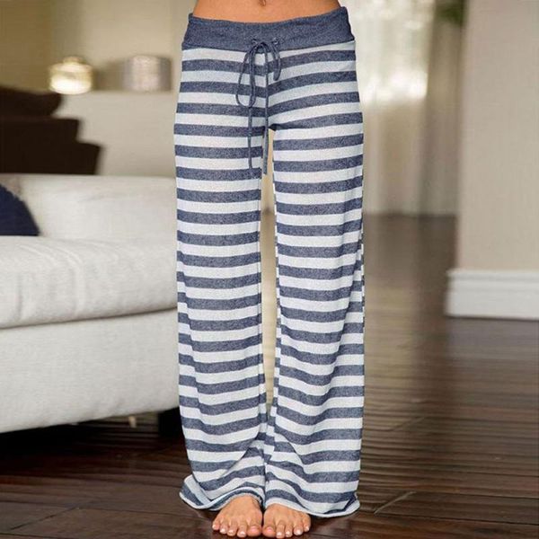 chamsgend drawstring pants women striped print wide leg pants female trousers ladies summer spodnie damskie 2020, Black;white
chamsgend drawstring pants women striped print wide leg pants female trousers ladies summer spodnie damskie 2020, Black;white