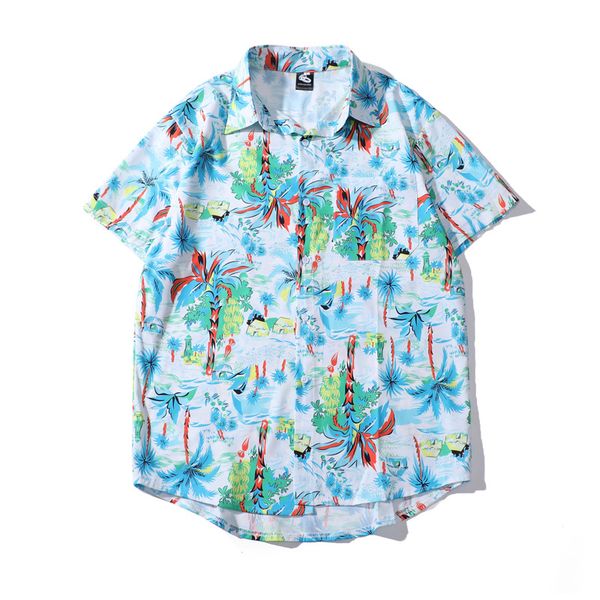 2020 men blue korean shirt hawaii beach chemise homme harajuku casual short sleeve excellent quality social fit summer clothes, White;black
2020 men blue korean shirt hawaii beach chemise homme harajuku casual short sleeve excellent quality social fit summer clothes, White;black