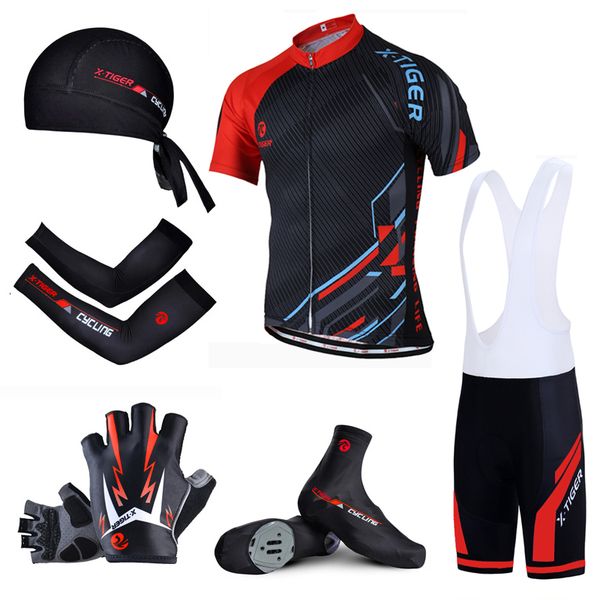 cycling jersey sets x-tiger 2021 breathable bicycle clothing shorts sleeve summer mtb bike clothes sportswear set, Black;red
cycling jersey sets x-tiger 2021 breathable bicycle clothing shorts sleeve summer mtb bike clothes sportswear set, Black;red