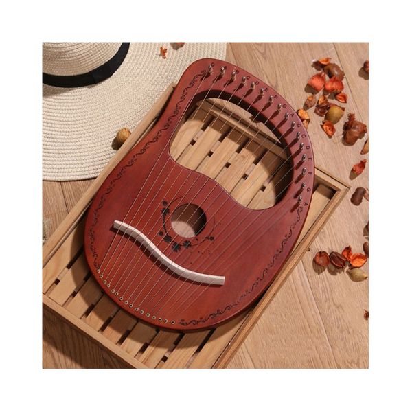 portable wooden lyre harp 16 string notes harp stringed musical instrument kit
portable wooden lyre harp 16 string notes harp stringed musical instrument kit