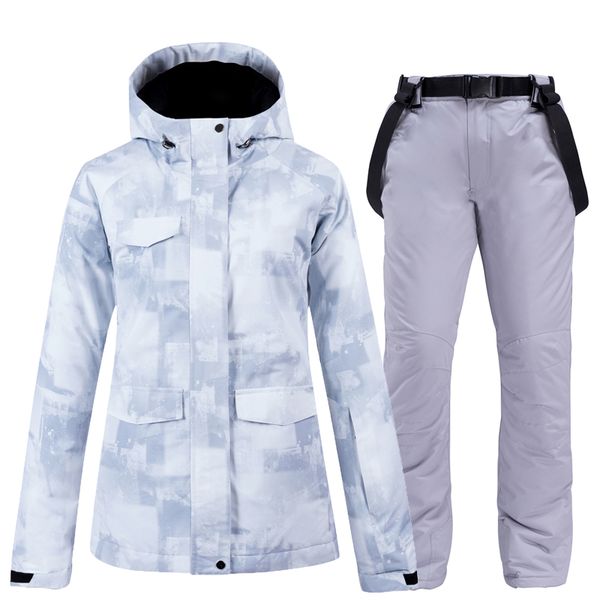 new thick warm ski suit for women waterproof windproof ski suit and snowboard jacket pants set women winter suits street wear
new thick warm ski suit for women waterproof windproof ski suit and snowboard jacket pants set women winter suits street wear