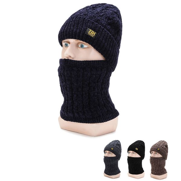 men's designer chenille wo cycling neck thickened warm pullover winter cold-proof baotou velvet knitted hat, Blue;gray
men's designer chenille wo cycling neck thickened warm pullover winter cold-proof baotou velvet knitted hat, Blue;gray