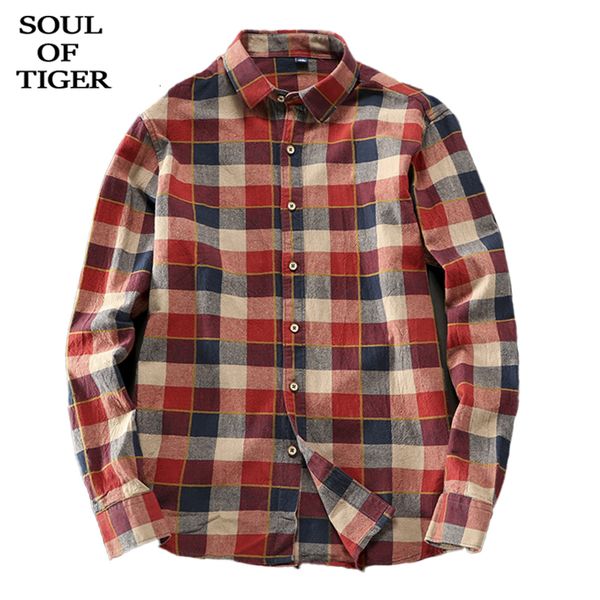 soul of tiger fashion style 2019 new korean streetwear men oversized plaid shirts male casual cotton autumn vintage clothes, White;black
soul of tiger fashion style 2019 new korean streetwear men oversized plaid shirts male casual cotton autumn vintage clothes, White;black