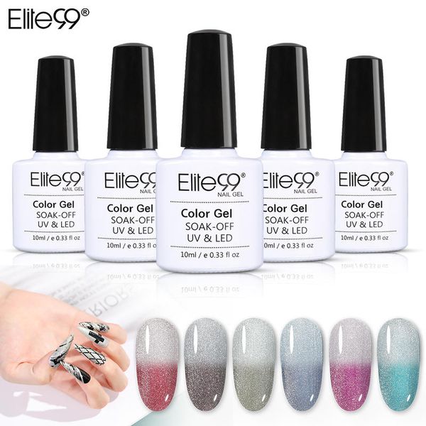 elite99 silver gold shimmer temperature change gel nail polish 10ml soak off uv led nail varnish primer manicure lacquer, Red;pink
elite99 silver gold shimmer temperature change gel nail polish 10ml soak off uv led nail varnish primer manicure lacquer, Red;pink