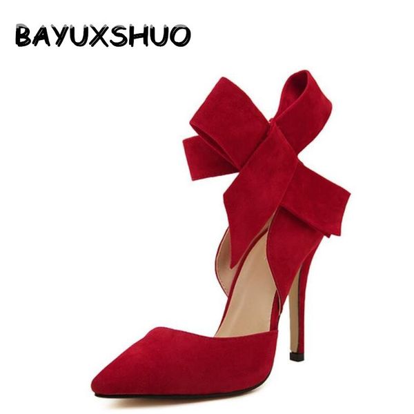 bayuxshuo женщины big bow tie насосы бабочки остроконечные stiletto обувь женщина на высоких каблуках плюс размер свадебные туфли bowknot ре, Black
bayuxshuo женщины big bow tie насосы бабочки остроконечные stiletto обувь женщина на высоких каблуках плюс размер свадебные туфли bowknot ре, Black