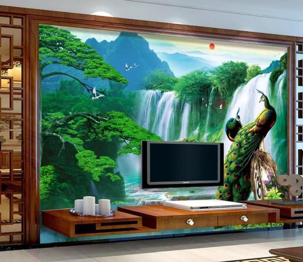 peacock flowing water living room background wall wallpaper for walls 3 d for living room
peacock flowing water living room background wall wallpaper for walls 3 d for living room
