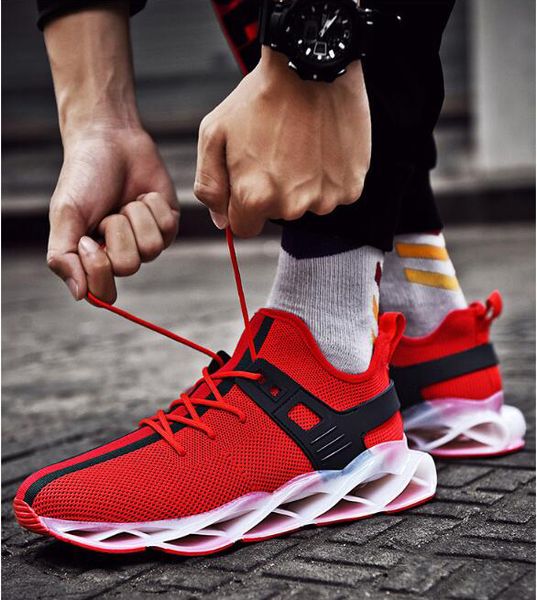 2019 est blade men's designer sneakers autumn new trend casual running shoes men damping non-slip mesh breathable sport shoes 7-12
2019 est blade men's designer sneakers autumn new trend casual running shoes men damping non-slip mesh breathable sport shoes 7-12