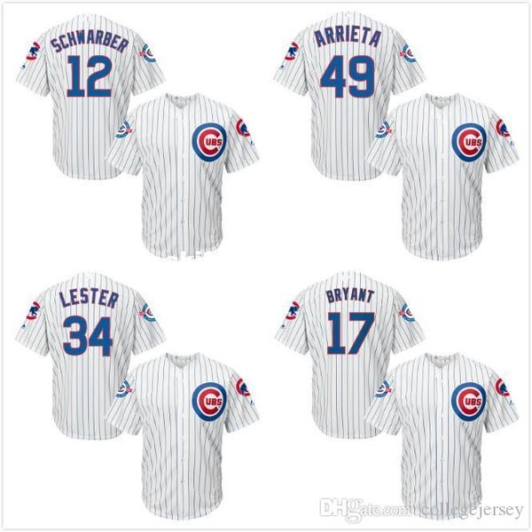17 kris bryant 44 anthony rizzo12 kyle schwarber 49 arrieta jersey white stripe 100 anniversary, Blue;black
17 kris bryant 44 anthony rizzo12 kyle schwarber 49 arrieta jersey white stripe 100 anniversary, Blue;black