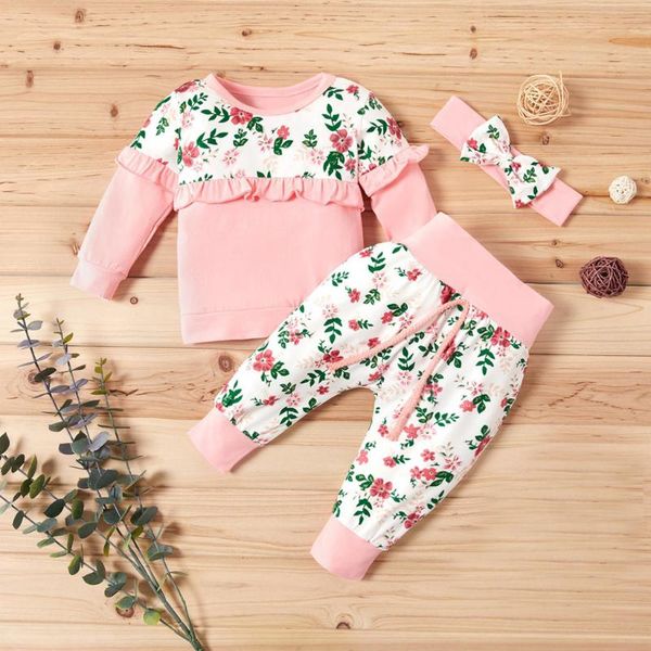 baby girls clothing set 3pc newborn infant floral long sleeve pants headband outfits fashion winter baby warm costume, White
baby girls clothing set 3pc newborn infant floral long sleeve pants headband outfits fashion winter baby warm costume, White