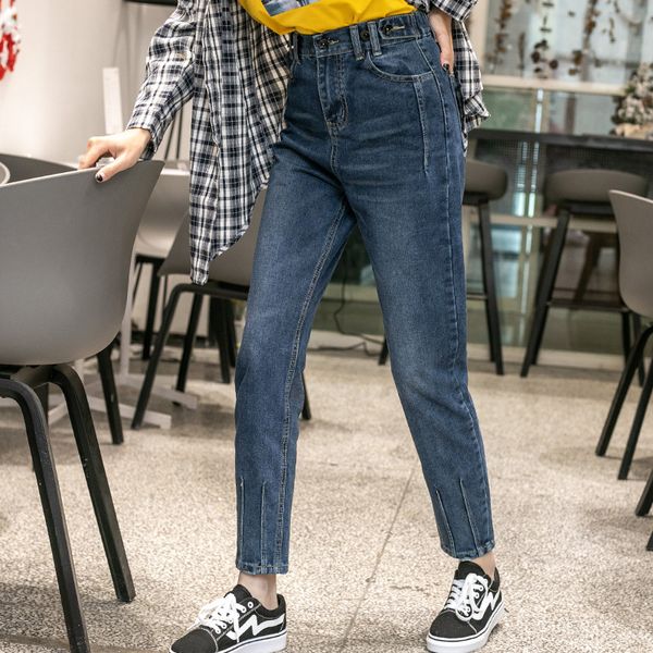 2019 new large size women's fat sister large size stretch thin nine points jeans blue pants 1861#
2019 new large size women's fat sister large size stretch thin nine points jeans blue pants 1861#