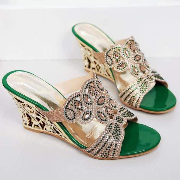 2020 bling summer women slipper sandals fashion hgih heels open toe crystal sandals wedge ladies rhinestone bohemia casual shoes, Black
2020 bling summer women slipper sandals fashion hgih heels open toe crystal sandals wedge ladies rhinestone bohemia casual shoes, Black