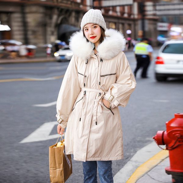 women's down & parkas adjustable waist women winter jacket cotton padded warm thicken fur collar ladies long coats parka womens jackets, Black
women's down & parkas adjustable waist women winter jacket cotton padded warm thicken fur collar ladies long coats parka womens jackets, Black