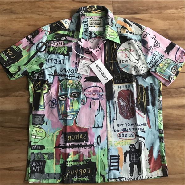 painting tees t-shirt summer style hip hop graffiti shirts men women 1 casual high-quality, White;black
painting tees t-shirt summer style hip hop graffiti shirts men women 1 casual high-quality, White;black