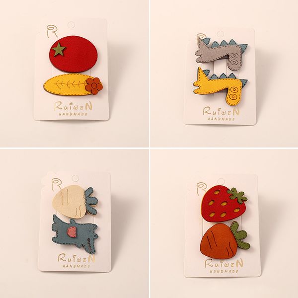 2 pcs korean children cute cartoon dinosaur crocodile fruit bb clip for sweet girl princess fashion hairpins hair accessories, Slivery;white
2 pcs korean children cute cartoon dinosaur crocodile fruit bb clip for sweet girl princess fashion hairpins hair accessories, Slivery;white