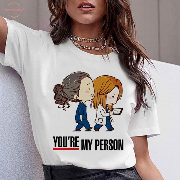 cartoon greys anatomy t-shirts women you're my person letter t shirt 90s harajuku ullzang fashion tee korean tshirt female, White
cartoon greys anatomy t-shirts women you're my person letter t shirt 90s harajuku ullzang fashion tee korean tshirt female, White