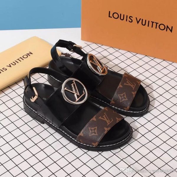 newst luxury women popular leather sandal striking gladiator style design leather outsole perfect flat canvas plain sandal size 35-42, Black
newst luxury women popular leather sandal striking gladiator style design leather outsole perfect flat canvas plain sandal size 35-42, Black