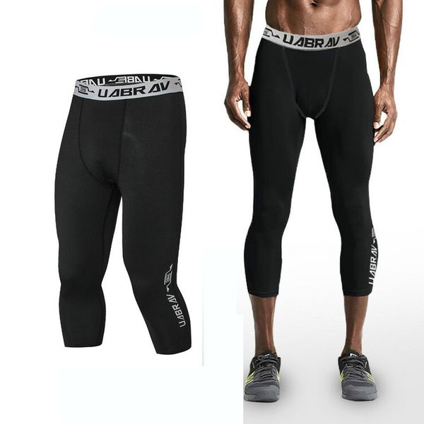 mens compression 3/4 pants quickly dry running fitness jogging trousers sweatpants elasticity tights leggings skinny pants, Black;blue
mens compression 3/4 pants quickly dry running fitness jogging trousers sweatpants elasticity tights leggings skinny pants, Black;blue