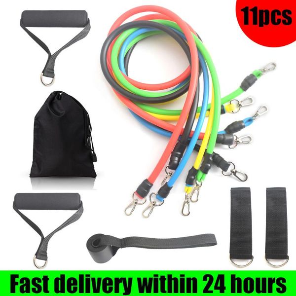 11 pcs/set latex resistance bands training exercise yoga tubes pull rope,rubber expander elastic bands fitness with bag
11 pcs/set latex resistance bands training exercise yoga tubes pull rope,rubber expander elastic bands fitness with bag