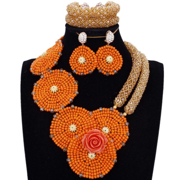 4ujewelry african necklace set for women orange gold turkish jewelry round flowers crystal jewelry set 2019 new, Slivery;golden
4ujewelry african necklace set for women orange gold turkish jewelry round flowers crystal jewelry set 2019 new, Slivery;golden