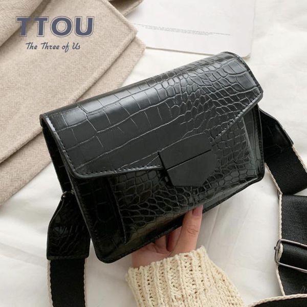 casual pu leather crocodile pattern women crossbody bags fashion female shoulder messenger bag high street lady handbag
casual pu leather crocodile pattern women crossbody bags fashion female shoulder messenger bag high street lady handbag