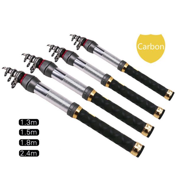1.3m -2.4m carp fishing rod feeder hard frp carbon fiber portable spinning rod fishing tackle sea ocean pesca
1.3m -2.4m carp fishing rod feeder hard frp carbon fiber portable spinning rod fishing tackle sea ocean pesca