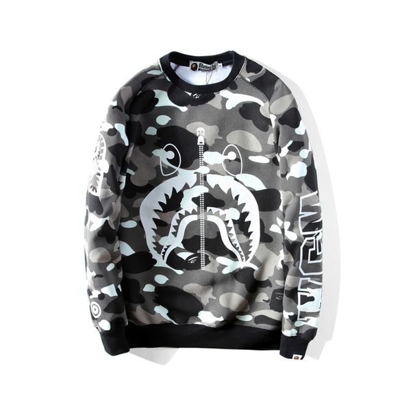 bape мода мужские дизайнерские толстовки bape shark print толстовки мужчины женщины шею пуловер с длинным рукавом толстовки m-2xl, Black
bape мода мужские дизайнерские толстовки bape shark print толстовки мужчины женщины шею пуловер с длинным рукавом толстовки m-2xl, Black