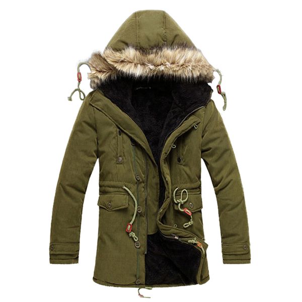 new arrival casual long hooded men parkas cotton soild mens warm winter jackets and coats outwear comfortable male coat, Black
new arrival casual long hooded men parkas cotton soild mens warm winter jackets and coats outwear comfortable male coat, Black