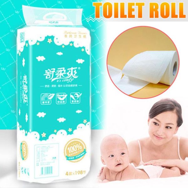 4-layer toilet paper roll home kitchen wood pulp toilet tissue soft printed strong water absorption tissue paper papel higienico
4-layer toilet paper roll home kitchen wood pulp toilet tissue soft printed strong water absorption tissue paper papel higienico