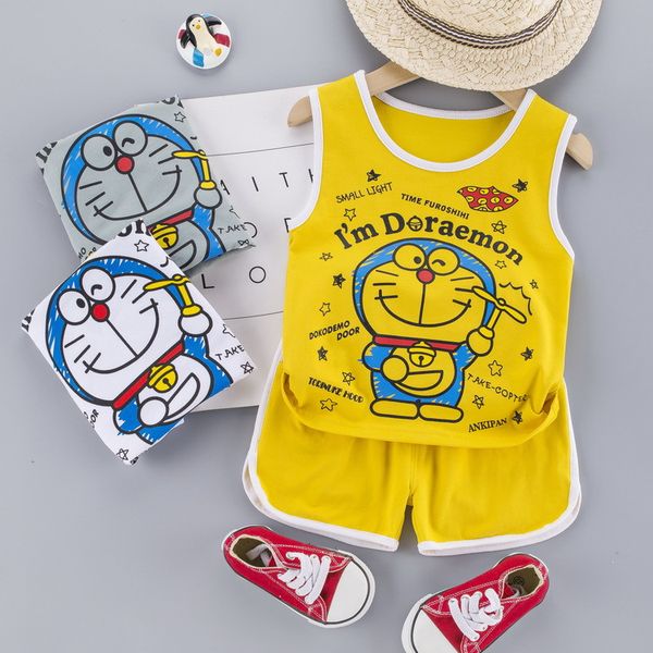 kids clothes set 2020 summer baby boy outfit girl summer clothes cartoon letter sleeveless vest+solid short baby 18-24m, White
kids clothes set 2020 summer baby boy outfit girl summer clothes cartoon letter sleeveless vest+solid short baby 18-24m, White