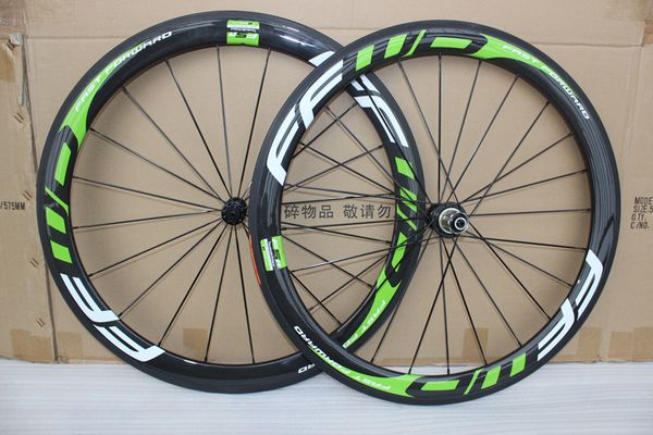 700c carbon wheels black green 50mm carbon bicycle wheels clincher road bike carbon wheelset
700c carbon wheels black green 50mm carbon bicycle wheels clincher road bike carbon wheelset