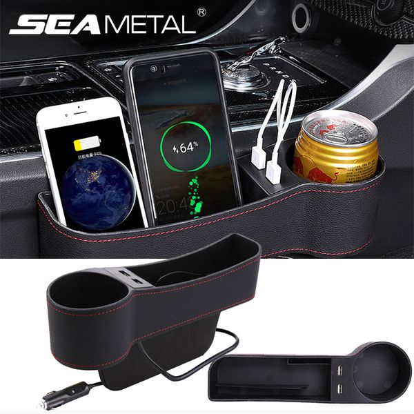car organizer car seat gap pocket box 2 usb chargers pu leather seat gap organizer auto crevice storage case for stowing tidying
car organizer car seat gap pocket box 2 usb chargers pu leather seat gap organizer auto crevice storage case for stowing tidying