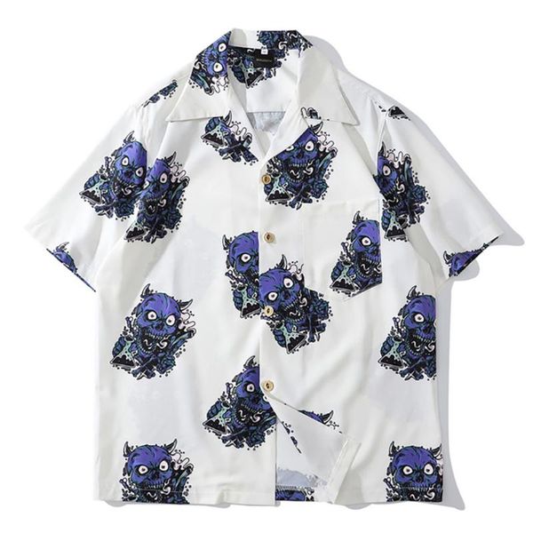mens purple devil print hawaii beach shirts harajuku streetwear 2020 summer short sleeve blouse punk rock shirts, White;black
mens purple devil print hawaii beach shirts harajuku streetwear 2020 summer short sleeve blouse punk rock shirts, White;black