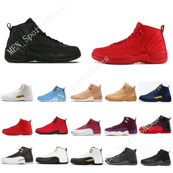 12 12s mens basketball shoes wheat dark grey bordeaux flu game the master taxi playoffs psny purple blue red suede trainers sports sneakers
12 12s mens basketball shoes wheat dark grey bordeaux flu game the master taxi playoffs psny purple blue red suede trainers sports sneakers