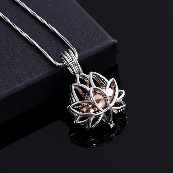 hh111 stainless steel lotus flower keepsake locket necklace hold mini gold memorial urn jewelry for cremation ashes of loved one, Silver
hh111 stainless steel lotus flower keepsake locket necklace hold mini gold memorial urn jewelry for cremation ashes of loved one, Silver