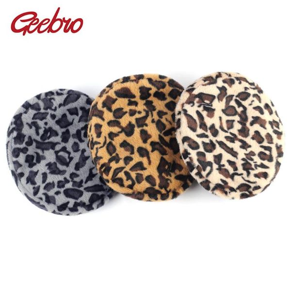 geebro women's leopard beret hat winter warm fur french artist berets for femme ladies wool soft thick knitted beret, Blue;gray
geebro women's leopard beret hat winter warm fur french artist berets for femme ladies wool soft thick knitted beret, Blue;gray