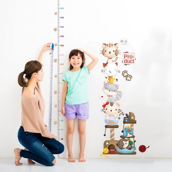 cat height sticker children's room book kindergarten gift decoration wall sticker mural
cat height sticker children's room book kindergarten gift decoration wall sticker mural