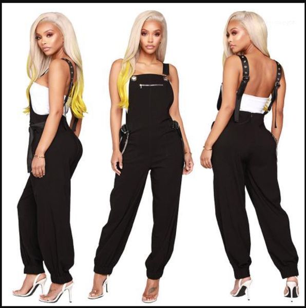 womens designer rompers with rivet summer letter loose fahion ladies rompers casual solid long jumpsuit bib overalls for, Black;white
womens designer rompers with rivet summer letter loose fahion ladies rompers casual solid long jumpsuit bib overalls for, Black;white