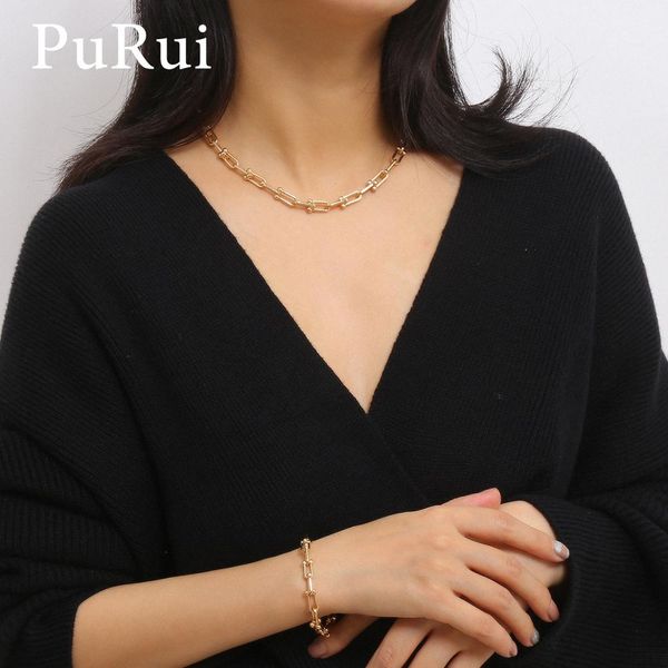 purui 2pcs сплава способа металлические цепи choker ожерелье персонализированные звено цепи браслет воротник punk hip hop ювелирные наборы д, Silver
purui 2pcs сплава способа металлические цепи choker ожерелье персонализированные звено цепи браслет воротник punk hip hop ювелирные наборы д, Silver