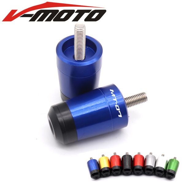 motorcycle 7/8'' 22mm handlebar grips handle bar cap end plugs for mt-07/fz-07 2014 2015 2016 2017 2018
motorcycle 7/8'' 22mm handlebar grips handle bar cap end plugs for mt-07/fz-07 2014 2015 2016 2017 2018