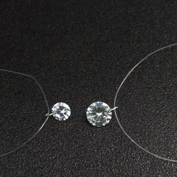 beautiful fashion jewelry, mermaid tears transparent invisible fish line collarbone chain necklace female, Silver
beautiful fashion jewelry, mermaid tears transparent invisible fish line collarbone chain necklace female, Silver
